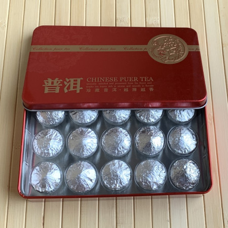 Шен пуэр арбор мини то ча подарочный в коробке 15 шт